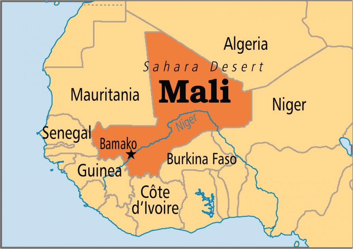 מפה של מאלי במקו